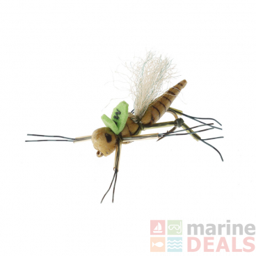 Manic Tackle Project KKs Henneberry Hopper Dry Fly Green #12