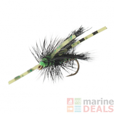 Manic Tackle Project X-Stimulator Dry Fly Black #14