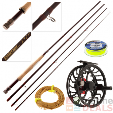 Taimer XTC2 XTCII No.8 Fly Combo with Line and Backing 9ft 4pc