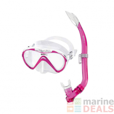 Mares Seahorse Junior Dive Mask and Snorkel Set Pink/Clear