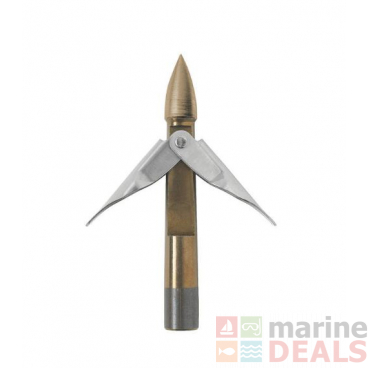 Mares Bullet Pro Steel 2 Barb Head Spear Tip