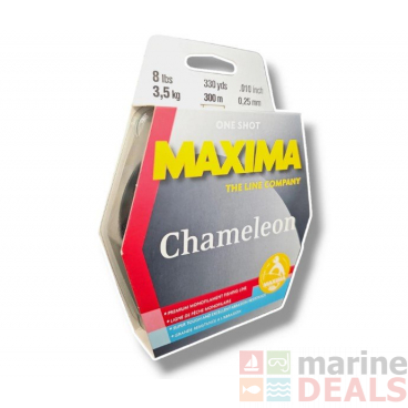 Maxima Chameleon Monofilament 8lb x 300m