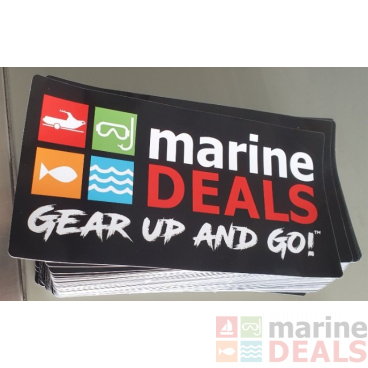 Marine Deals Waterproof Sticker 15 x 30cm