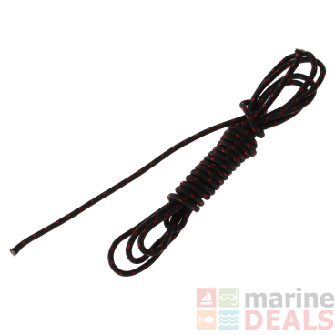 Immersed Spearfishing Dyneema Cord Red/Black 1.8mm Per Metre