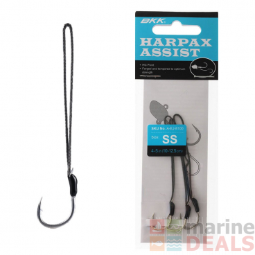 BKK Harpax Assist Hook 3-Pack Super Small