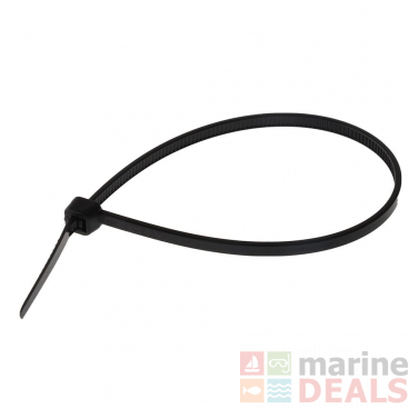 Elmark Cable Ties 203x3.2mm Black Qty 100