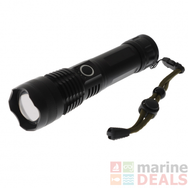 Waterproof Rechargeable XHP50 LED Torch 20W 800-1000 Lumens
