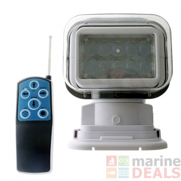 LED Searchlight with Remote Control 6000K 50W White