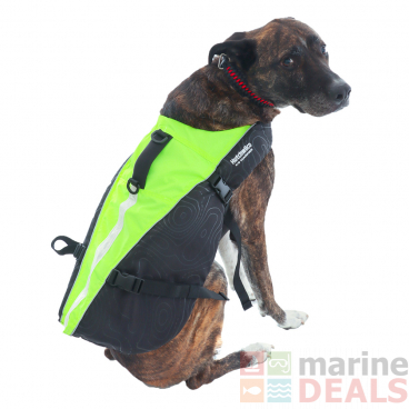 Hutchwilco K9 Mariner Pet Life Vest Hi-Viz Yellow/Black