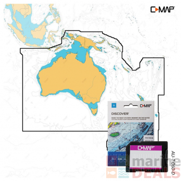 C-MAP AU-T-060-D-MS Discover X Chart Card Australia and New Zealand