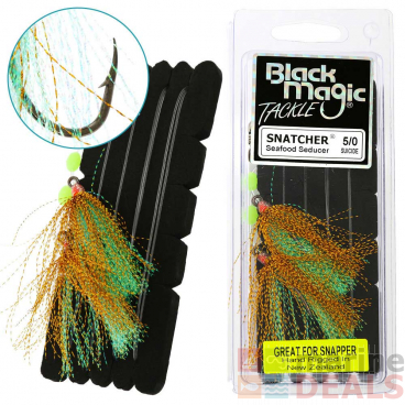 Black Magic Snatcher Seafood Seducer Flasher Rig 5/0