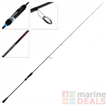 Ocean's Legacy Elementus Micro Style Spin Slow Pitch Jig Rod 6ft 2in 40-120g 1pc