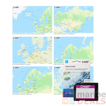 C-MAP DISCOVER M Europe / Russia Chart Card MSD