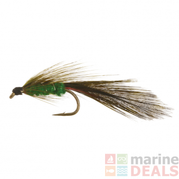Black Magic Green Orbit Trout Fly A06 Qty 1