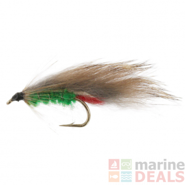 Black Magic Green Rabbit Trout Fly A04 Qty 1