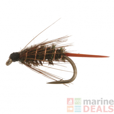 Black Magic Prince Nymph Trout Fly A12