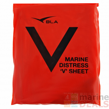 BLA Marine Distress V-Sheet Orange PVC