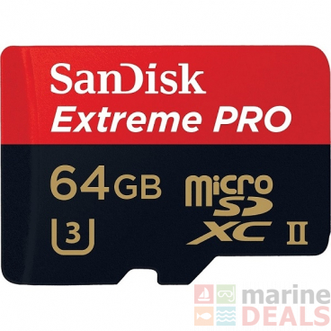 SanDisk Extreme Pro microSDXC UHS-1 Card 64GB