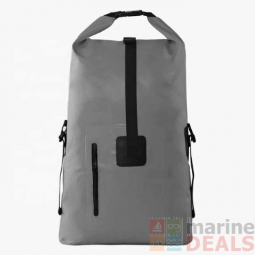 Waterproof Roll Top Dry Backpack 22L Black