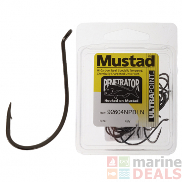 Mustad Penetrator 92604-BN Ultrapoint Hooks Qty 25