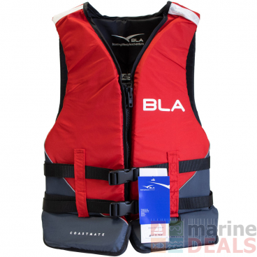 BLA Coastmate Level 50 Life Jacket Red Ash Adult 2XL