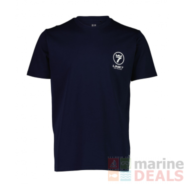 Line 7 Logo Mens T-Shirt Navy
