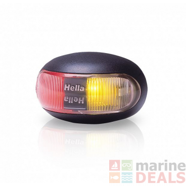 Hella Marine DuraLED Trailer Side Marker Lamp Red/Amber