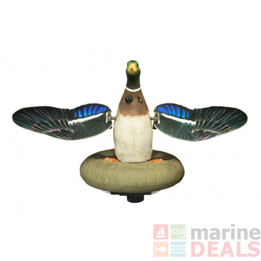 Higdon XS Splashing Flasher Mallard Drake Motion Decoy 12V