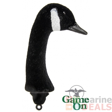 Game On Canada Goose Decoy Flocked Replacement Head Standing