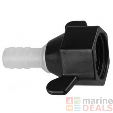 Seaflo 51F02 HSE Barb Straight Fitting Pump Connector 1/2in -14 FNPT x 3/8in