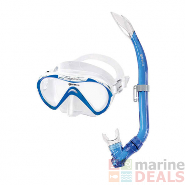 Mares Seahorse Junior Dive Mask and Snorkel Set Blue/Clear