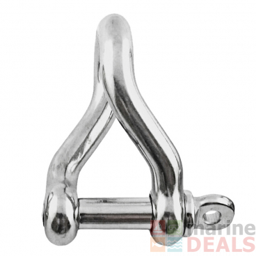 Stainless Steel Twisted Shackles