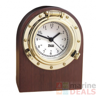 Weems & Plath Porthole Desk Clock