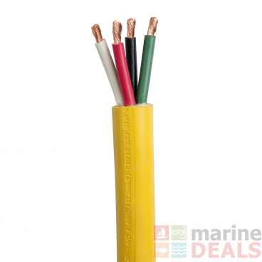 Marinco Shore Power Cable 6/4 STW Yellow