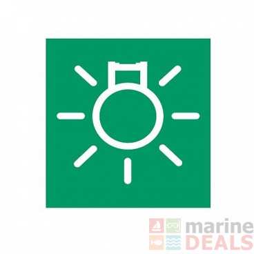 Hella Marine Green Main Light Symbol Card