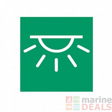 Hella Marine Green Interior Lighting High Symbol Card