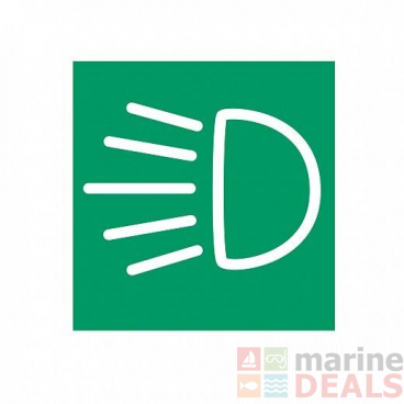 Hella Marine Green Light Symbol Card