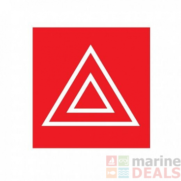 Hella Marine Red Warning Lamp Symbol Card