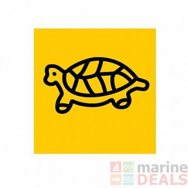 Hella Marine Yellow Slow Symbol Card