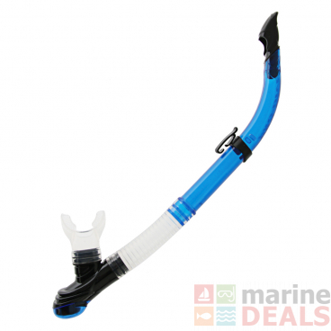 Pro-Dive Club Drop Away Purge Snorkel Blue