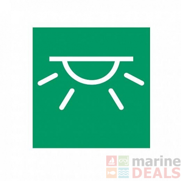 Hella Marine Green Interior Lighting Medium Symbol Card