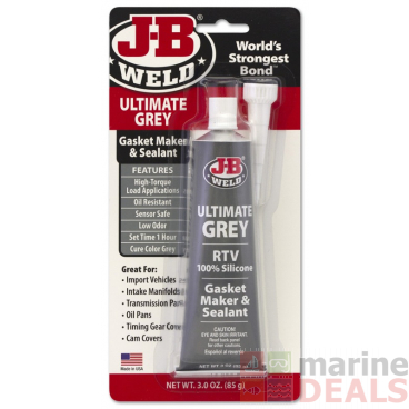 J-B Weld Ultimate Grey RTV Silicone Gasket Maker and Sealant