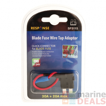 Double Blade Fuse Socket Wire Tap
