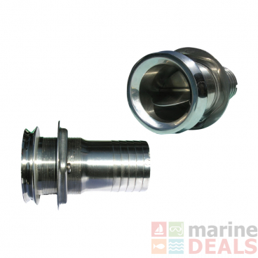 Marine Town Exhaust Outlet with Valve Mega Flow 50mm