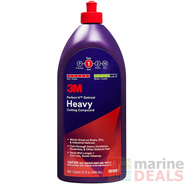3M Perfect-It Gelcoat Heavy Cutting Compound 36102 946ml