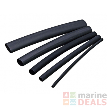 Abel Heat Shrink Tube Black 1m