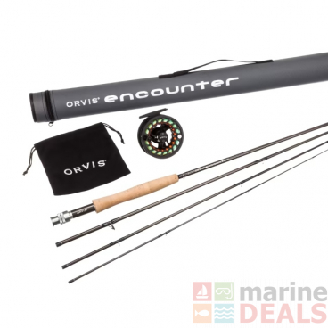 Orvis Encounter 8654 WF5F Fly Combo 8ft 6in 5WT 4pc