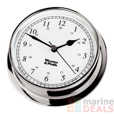 Weems & Plath Chrome Endurance 125 Quartz Clock