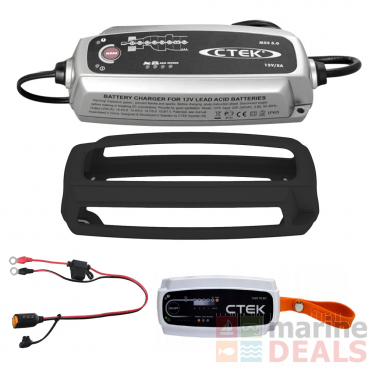 CTEK MXS 5.0 Battery Charger Value Pack with Power Bank 12V/5A