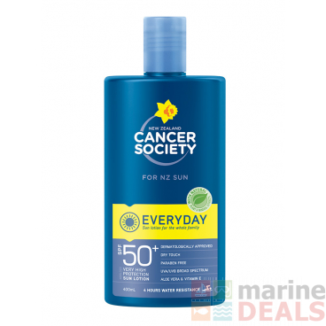 Cancer Society SPF50+ Everyday Sunscreen 400ml